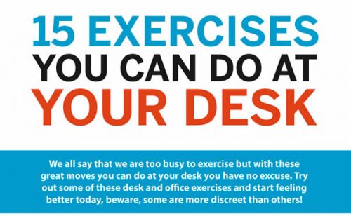 15 Desk Excercises