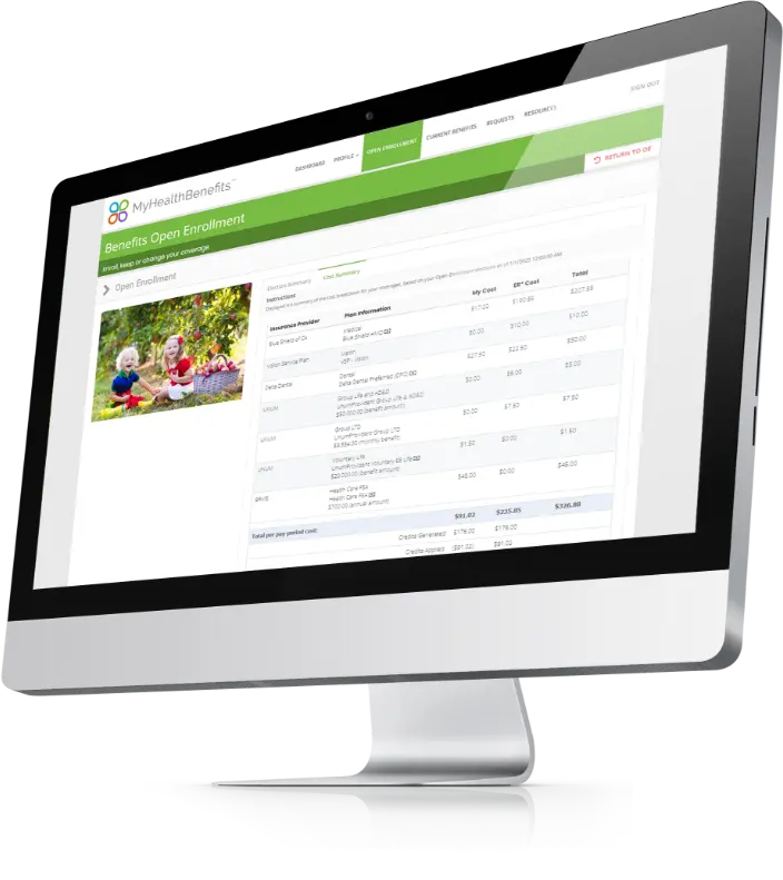 MyHealthBenefits MockUp