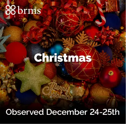 December Observed December 24-25th
