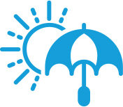 Sun and Umbrella