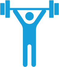Man lifting weight